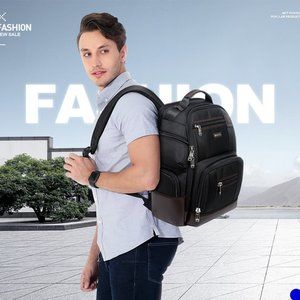 Men Laptop Backpack Multifunctional